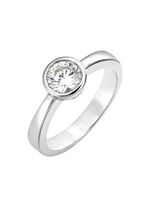 Betoverende damesring met synthetische zirkonia 