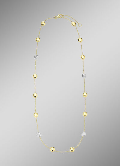 Prachtige ankerketting in twee kleuren 