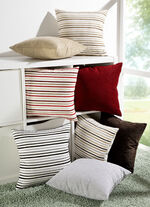 Kussenhoes van jacquardkwaliteit BEIGE