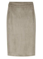 Rok in suède-look 