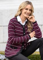 Cardigan in jacquardmotief 