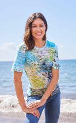 Shirt met all-over print 