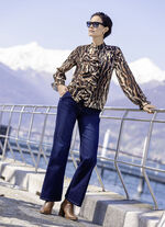 Blouse met speelse ruches 