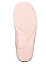 Laurina, klassieke damespantoffels, met uitneembaar voetbed BEIGE