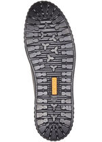 Veterschoen van hoogwaardig rundsuèdeleer GRAFIET