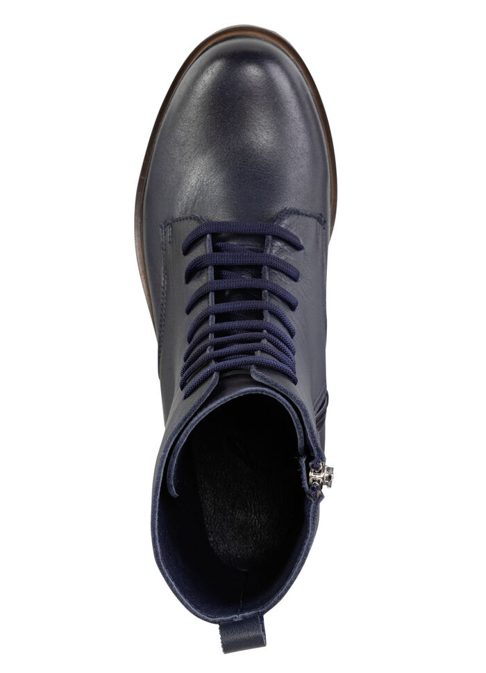 Andrea Conti veterlaarzen van rundnappaleer MARINE