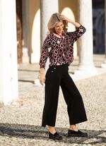 Tuniek met felgekleurde print 