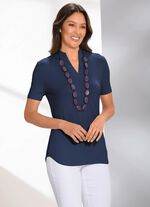 Effen overhemdtuniek MARINE