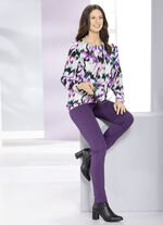 Tuniek met decoratieve plooien 