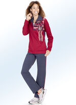 Vrijetijdspak met bloemenprint 