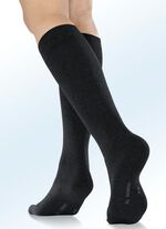 Set van zes kniekousen met comfortabele tailleband 