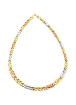 Prachtige ketting in driekleur 