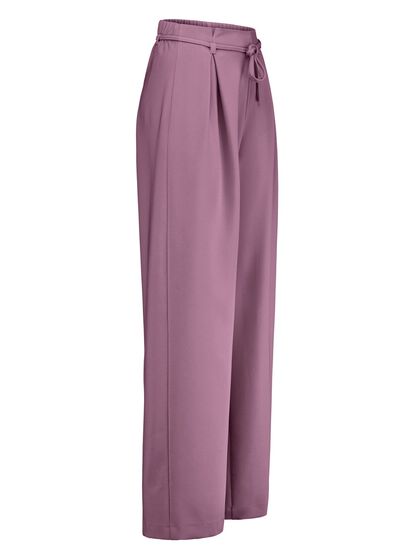 Broek met boxplooien 