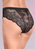 Drie-pack slips met delicate elastische kant 