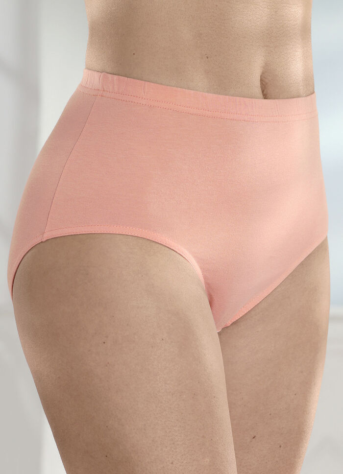 Set van vier slips met elastische band 