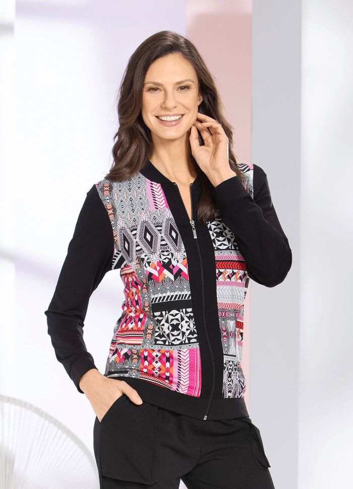 Blousejasje met ritssluiting 