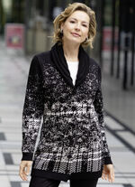 Vest in jacquarddessin 