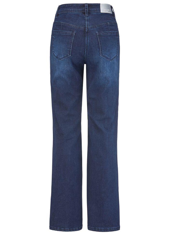 Jeans met modieuze beenwijdte  