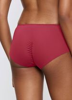 Triumph slip met jacquard inzetstuk aan de voorkant BORDEAUX