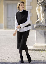 Shirt in gebreide look 