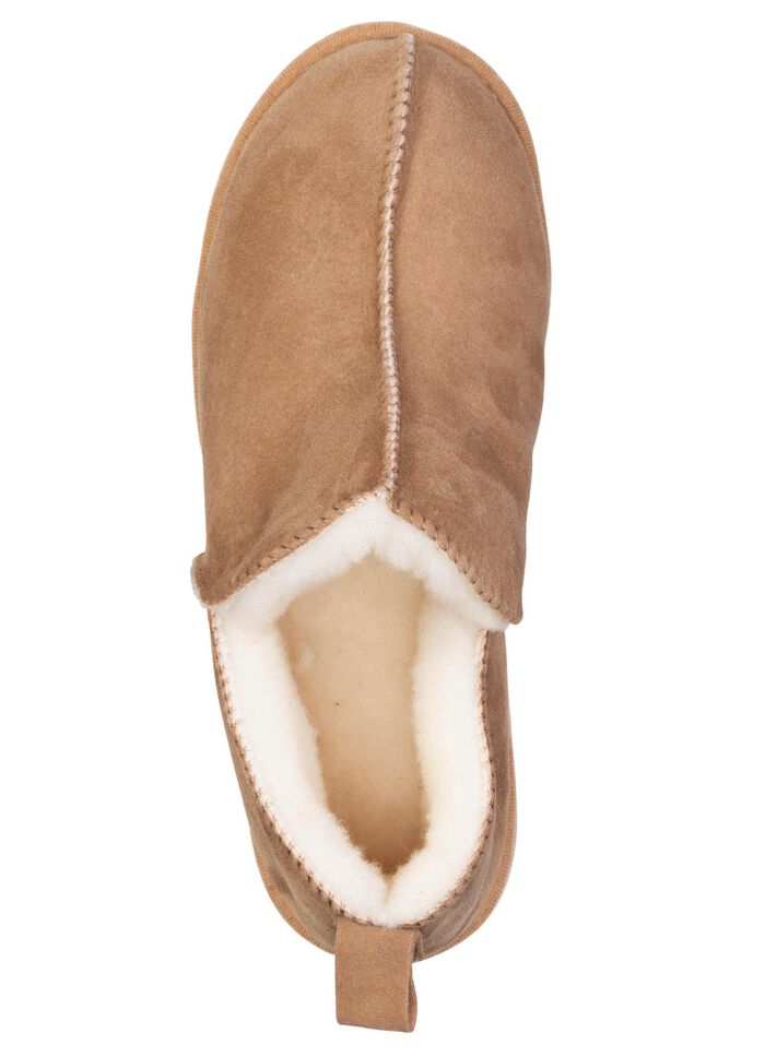 ELENA EDEN, warme damespantoffels, breedte G, met lamsvacht 