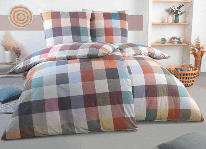 Beddengoedset van irisette 