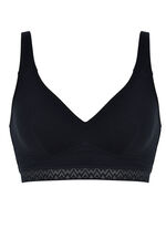 Naturana 2-pack bh met decoratieve elastische band 