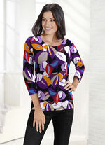 Shirt met 3/4-mouwen 