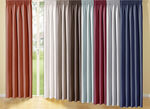 Energiebesparende verduisterende sjaals in linnenlook BEIGE