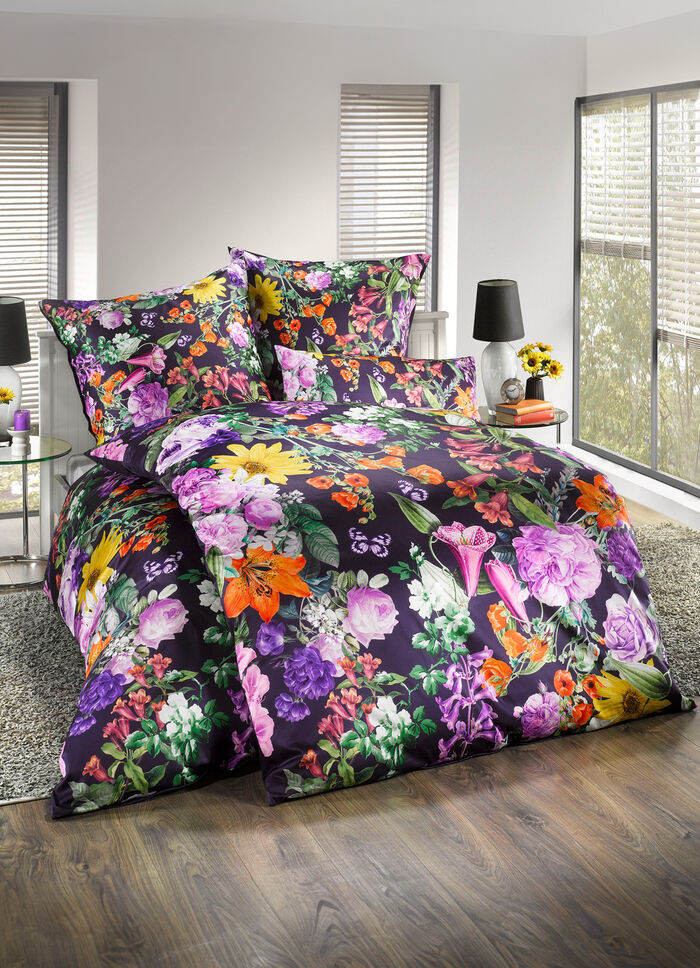 Beddengoedset in Mako satijnkwaliteit MULTICOLOR
