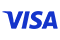 Visa logo (geaccepteerde creditcard)