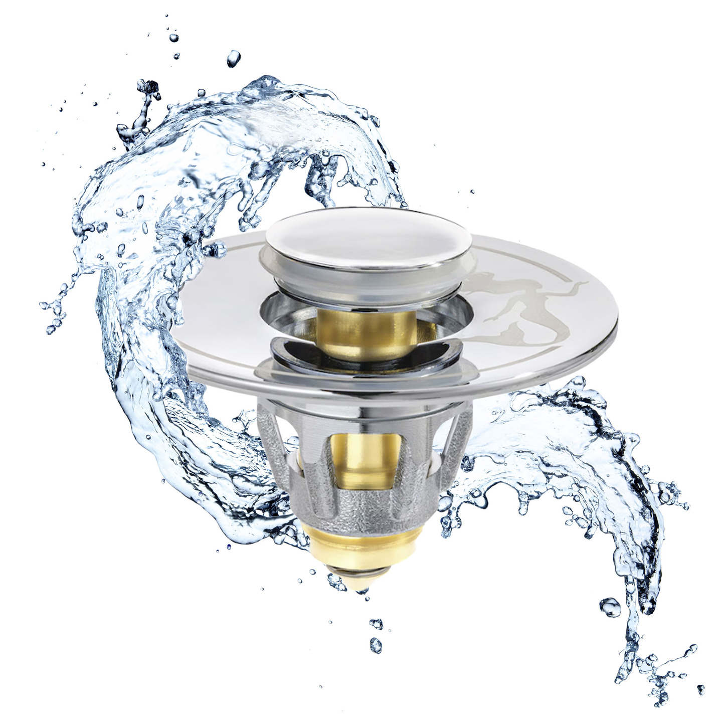 Universele afvoerplug “Drain Magic 2in1”